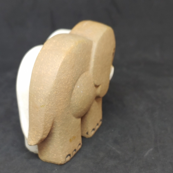 Lisa Larson Noahs Ark Gustavberg Elephant Couple Vtg Sweden - Picture 7 of 11